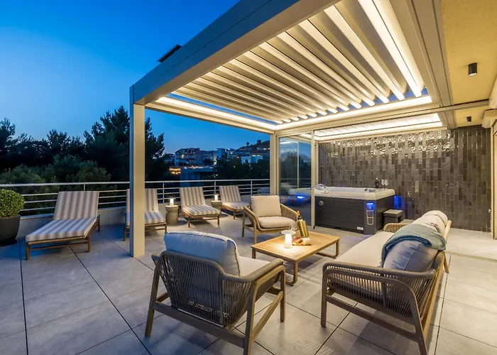 Beachfront Penthouse Apartmán